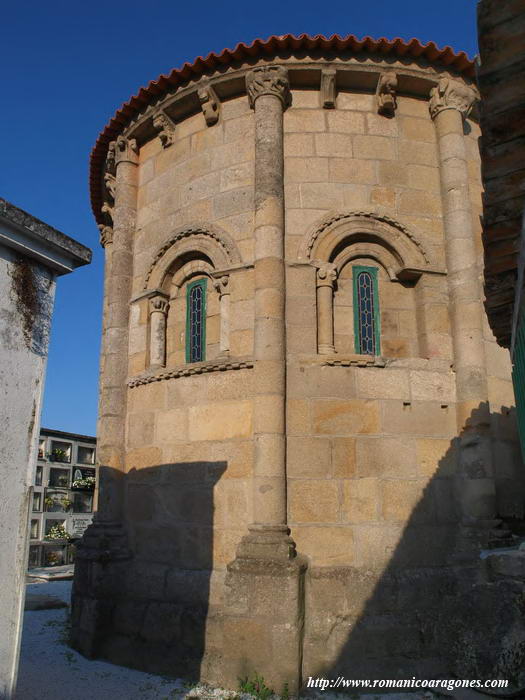 ÁBSIDE DEL TEMPLO